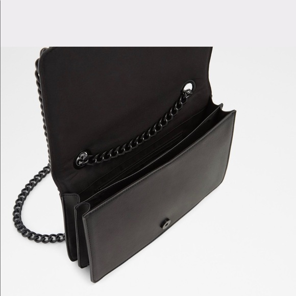 Aldo Greenwald Black Large Clutch. - Picture 2 of 8